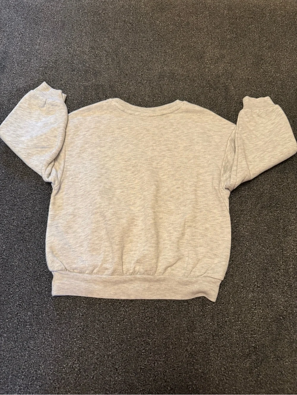 Old Navy Disney Kids Minnie Mouse Bubblegum Sweatshirt Grey Heather 5T Pullover